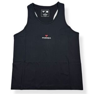 Fuerza Racerback Tank Top Womens L Large Black Athletic NWOT